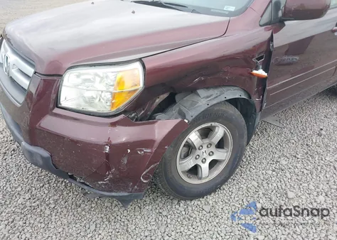 2007 Honda Pilot Ex-L z USA, uszkodzony, nr VIN 2HKYF18687H509704